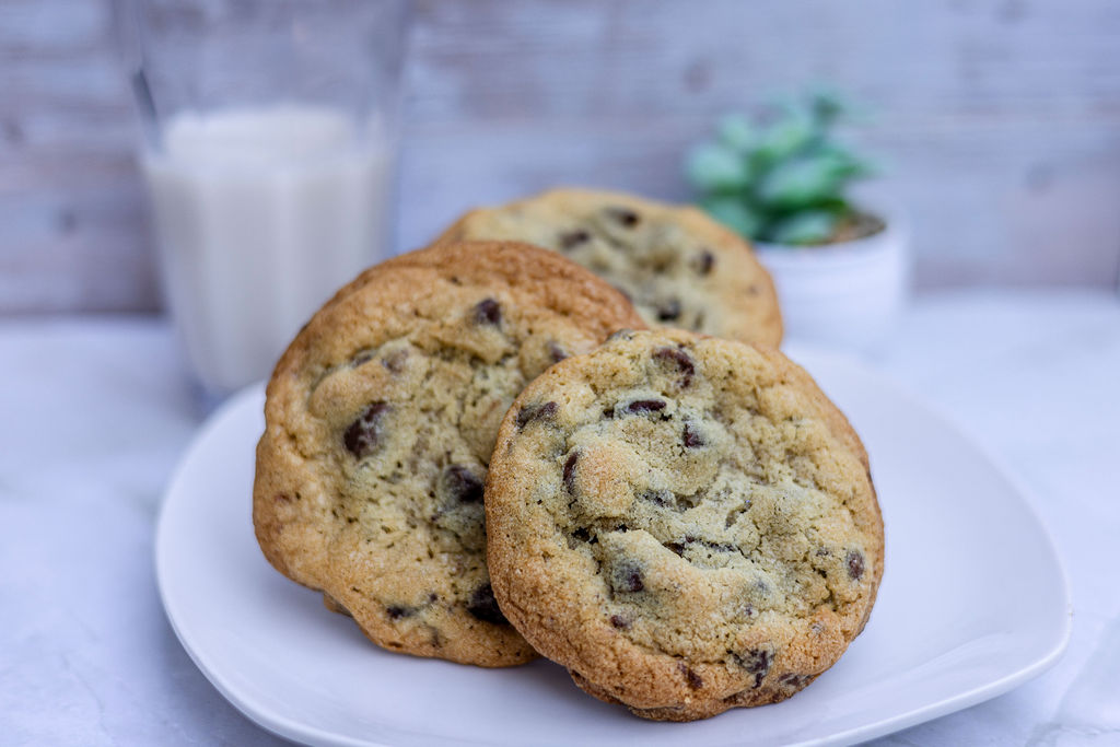 Assorted cookies on cooling rack